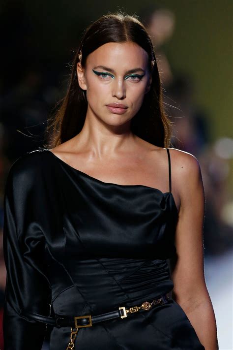 irina shayk for versace